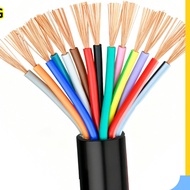 1Meter 14 Core RVV Cable Copper Conductor Power PVC Insulated Flexible Cable 26AWG/24AWG/22AWG/20AWG