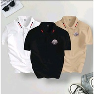 SET OF 3 POLOMAN T-SHIRTS POLY CROCODILE FABRIC L04 Polo T Shirt Men Baju T Shirt Lelaki Berkolar Po