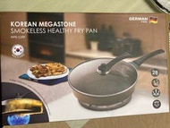 German Pool - KPS-128F-Korean Megastone Smokeless Healthy Fry Pan