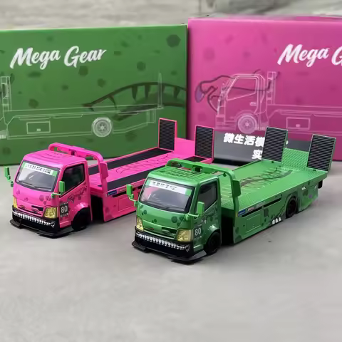 Mega Gear 1:64 Custom Tow Truck Diecast Model Car
