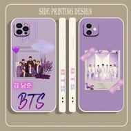 BTS Aesthetic Lilac For Vivo Y11 Y20 Y20s Y20i 2021 Y12 Y15 2020 Y17 Y20sG 2021 Y20i Y12A Y11s Y1S Y91 Y91i Y95 Y93 Phone Case Square Edge