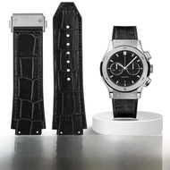 สายนาฬิกา HUBLOT ยางซิลิโคน ยางยางคลุมหน้าปัดแบบคลาสสิก ขนาด 19 มม. สายนาฬิกาแบบคลาสสิกที่ปรับแต่งได