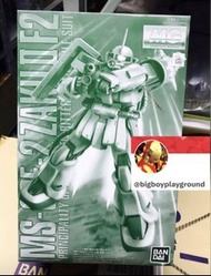 日魂MG 1/100 MS-06F-2 NEUEN BITTER'S ZAKU II 日魂ＭＧ 1/100 MS-06F-2 ザクＩＩ Ｆ２型（ノイエン・ビッター機）                 