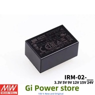 IRM-02 MW 2W Single Output Encapsulated Type IRM-02-3.3 IRM-02-5 IRM-02-9S IRM-02-12 IRM-02-15 IRM-0