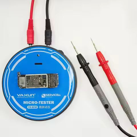 YAXUN YX-8210D Micro-tester for Microscope Use For DC Voltage Diode Resistance and Continuity Testin
