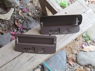 不鏽鋼嵌入式投信口　埋入式投信口可裝於門　無信箱桶身