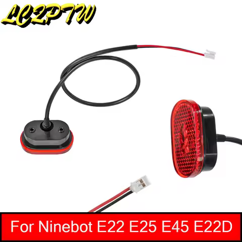 Rear Fender Frame Tail Light for Ninebot E22 E25 E45 E22D Electric Scooter Wheel Mudguard Warning li