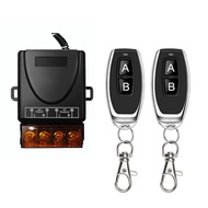 433MHZ Wireless Remote Control Switch AC85-256V Relay Receiver Controller 433 Mhz Transmitter RF Rel