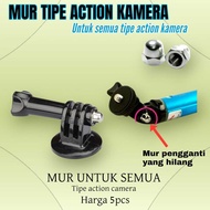 Nut screw nut bolt action camera universal screw nut screw replacement bolt 5PCS dji gopro xiaomi