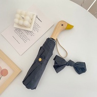 Cute Duck Head Umbrella Sunny and Rain Umbrella Women20251009