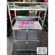 ✣✙Aluminum Dish Rack / Dish Cabinet