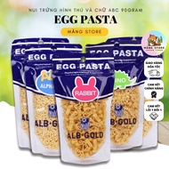 EGG PASTA ANIMAL SHAPE AND ABC LETTERS 90GRAM