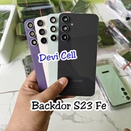 Backdoor Backd Casing + Samsung S23FE S23 FE camera glassRing Original