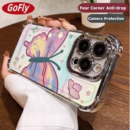 Phone Case For iPhone 17 16 15 Plus 14 13 12 11 Pro Max X Xr Xs Max Camera Lens Protector Case Clear