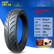 Lốp Xe Máy Golden Rain Lốp Xe Điện Lốp Xe Máy Lốp Xe Đạp Điện 90/100/110/120/130/70/80-10 Một Đến Mư