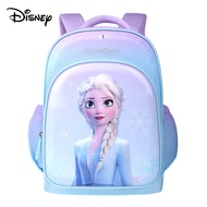 Disney กระเป๋าเป้สำหรับเด็กกระเป๋าเป้สะพายหลังลายการ์ตูนน่ารักสำหรับเด็กประถมกระเป๋านักเรียน