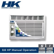 0.6 HP HK Manual Operation Window Type Aircon