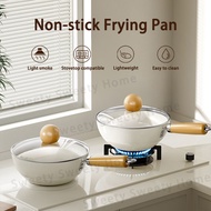 Non Stick Frying Pan Ceramic Frying Wok Cooking Wok Periuk Kuali Tak Melekat Healthy Deep Frying Pan