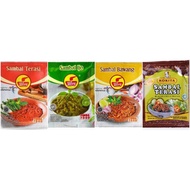 (Sachet) Uleg Sambal Terasi/ Uleg Sambal Ijo / Uleg Sambal Bawang / Uleg Sambal Geprek