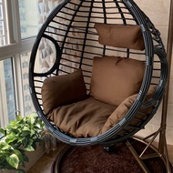H-Y/ Romantic Rattan Chair Hanging Basket Cradle Chair Glider Home Indoor Bedroom Rattan Chair Swing Indoor High-End SHM