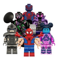 Superhero Action Figures Spiderman Prowler Spider-Byte Spot Building Block Collection Toys For Child