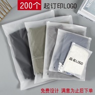 Customized Zipper Bag Zipper Bag Packaging Bag Clothing Zipper Bag Packaging Bag Customized LOGO Tra