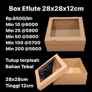 Eflute Box 28x28x12cm