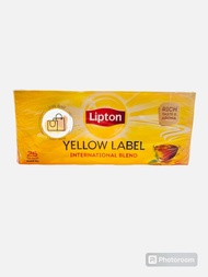 Lipton ชาลิปตัน แบบซองแบบจุ่มและผงชา