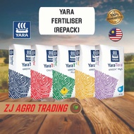 Yara Fertiliser [REPACK] 500g & 1Kg Calcium CN Original Magnesium MG Krista PN SOP MKP Baja Tunggal