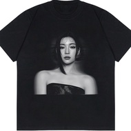 Asa Babymonster Blur T-shirt Unisex Black Kpop T-shirt