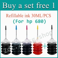 refill ink Compatible HP 680XL HP 680 Ink Cartridge HP XXL680 Black HP 680 Color HP 680 Ink 2677 / 2678 / 5088 / 5078