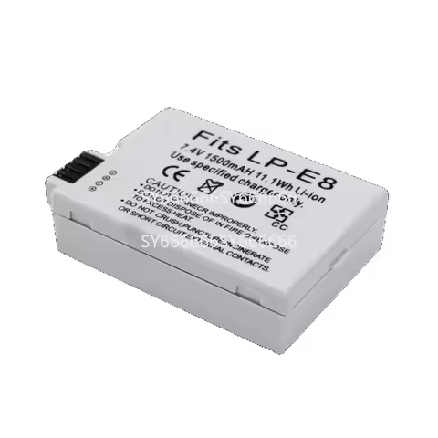100% New 2PCS LP-E8 Compatible Battery Charger For Canon EOS 550D 600D 650D 700D X7I DSLR Camera