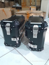 Side Box Motor Almunium pannier Box Motor dengan Brecket