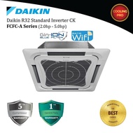 DAIKIN 2.0-5.0HP Inverter Ceiling Cassette Air Conditioner FCF Series R32