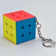 Magic Cube Keyring，Puzzle Cube Key Fob，3D Twist Keychain，Football Cube Keychain，Alien Cube，Birthday 