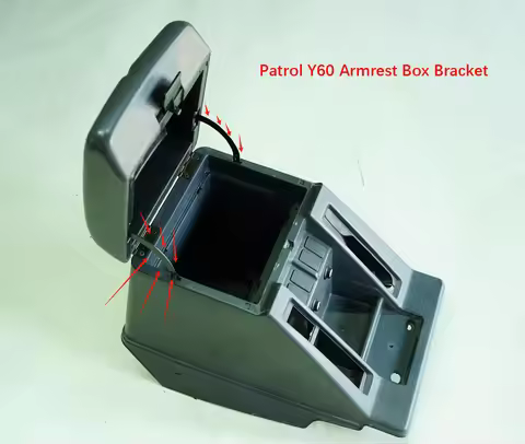 Armrest Box Damping Bracket for 97-04 Nissan Patrol GR Y61 Center Armrest Box Cover Bracket Support 