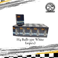 H4 BULB 35W WHITE(10PCS)