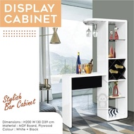BAR KAUNTER DENGAN KABINET/DISPLAY CABINET/STYLISH BAR CABINET DIVIDER/DISPLAY CABINET/STYLISH BAR C