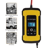 Car Battery Charger & Motorcycle Acid Battery Charger Battery Pulse Repair (12V/6A) fast battery cha