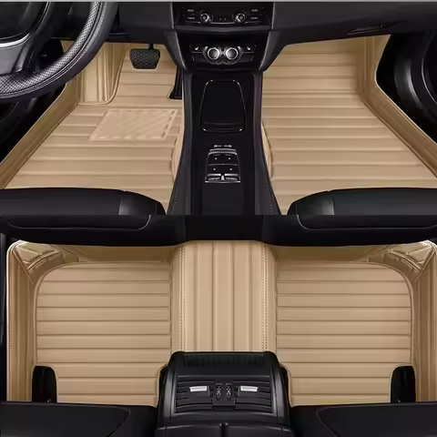 Stripe Style Car Floor Mats for Infiniti G Coupe G25 G35 G37 G Convertible M25 2011 M25L Car Accesso
