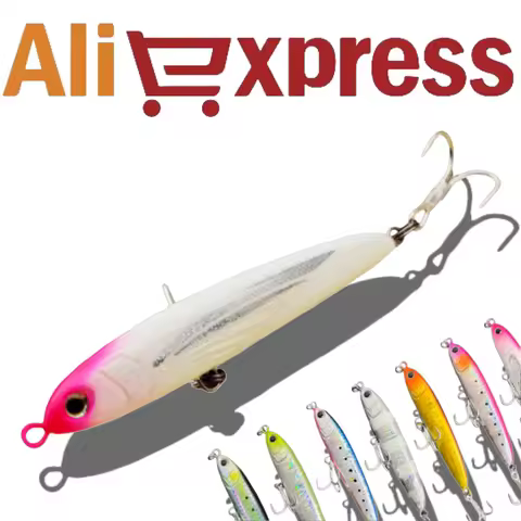 105mm 40g Saltwater Pencil Fishing Lure Sinking Wobbler Artificial Bait Bonito Skipjack Tuna Maria R