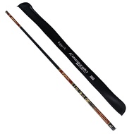 Katana Kawazaki Joran Tegek Bahan Carbon Pole Action Medium Lentur Wader Tongkat Pancing Waderan