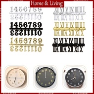 AOTO Clock Numerals Set Arabic Roman Number DIY Digital Clock Numbers for Replacement