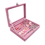 DIY Beaded Bracelet Set with Storage Box Girls Bracelet DIY Handmade Jewelry Making Kit Acrylic Hole