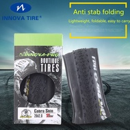 INNOVA-PRO Corba Bicycle Tire 26/27,5/29 x2.0 Inch 60 TPI Snakeskin Tire Ultra Light Weight 381g Fol