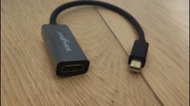 MiniDP to HDMI 轉換器 轉接頭 電腦 投屏 電視