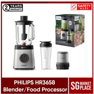 Baru Philips HR3658 Blender. 2 L Glass Jar. 1400 W. Up To 35,000rpm. S