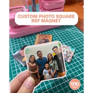 Customizable Square Photo Fridge Magnet | Personalized Fridge Magnet | Ref Magnet - TCS Prints
