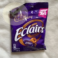 Cadbury Eclairs 130g/Caramel Candy With Chocolate Filling