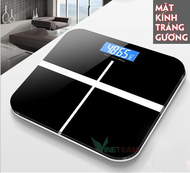 (Miễn phí ship) Cân điện tử sức khỏe hình chữ thập kính cường lực màn hình led cao cấp - Cân điện tử